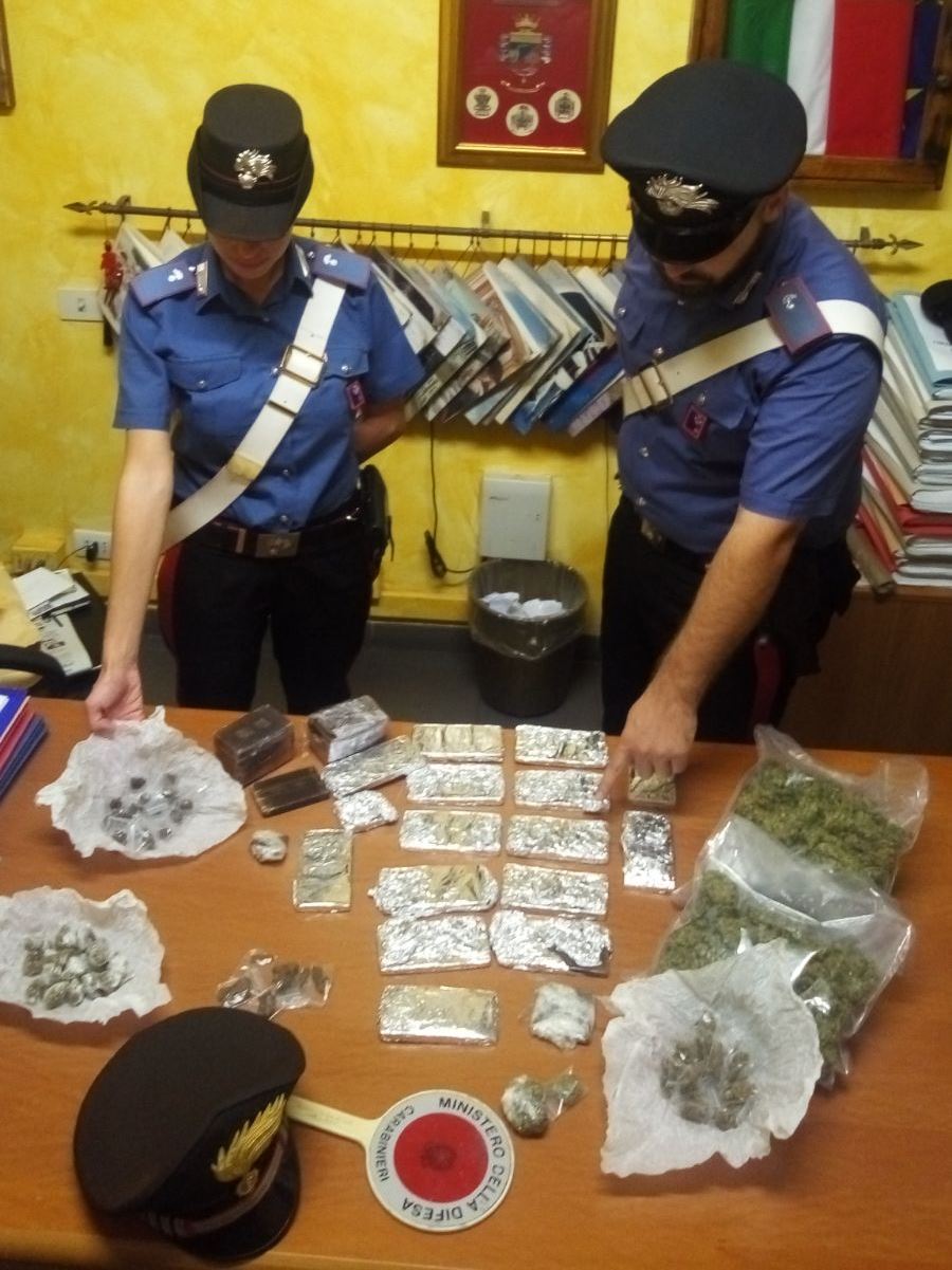 A MARRANELLA CARABINIERI TROVANO CANTINA PIENA DI HASHISH E MARIJUANA ...